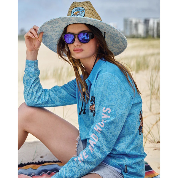 Turtle Anchor Womens Straw Hat