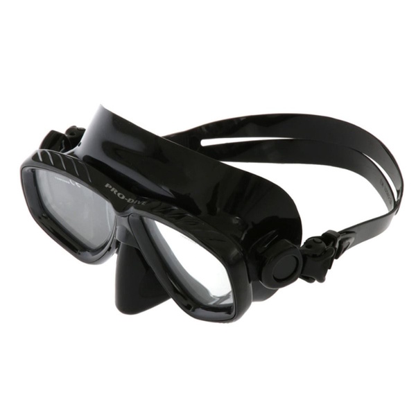 Twin Lens  Silicone Mask & Snorkel Set