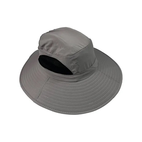 Wide Brim Sun Hat Grey