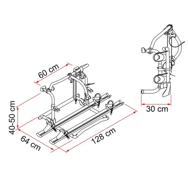 E-Bike Caravan Carrier - Hd 60 Kg Rating 