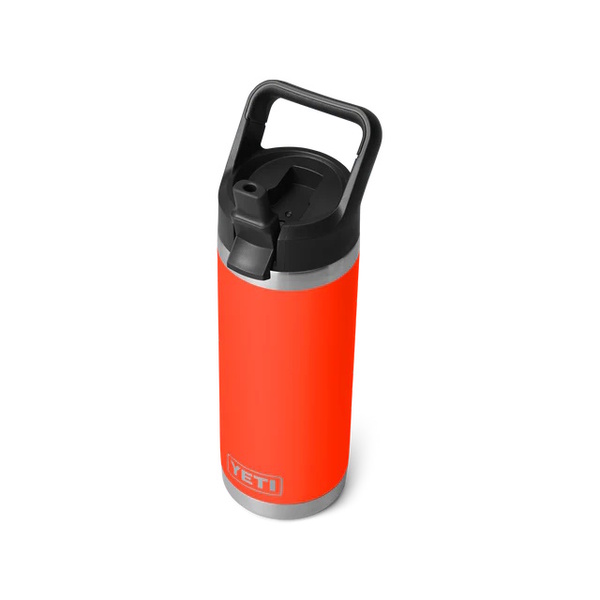 Rambler 18 Oz Bottle With Straw - Solar Flare