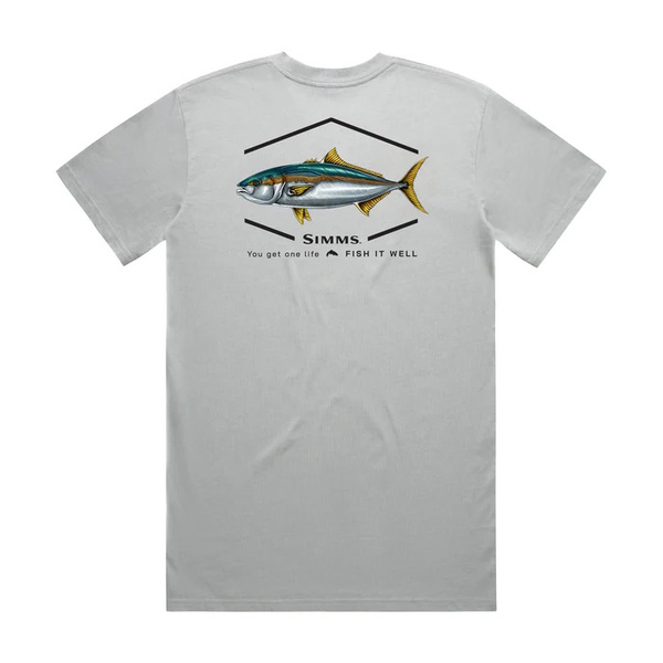 S25 Artist Tee Kingfish Grey