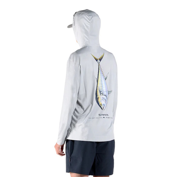 F25 Artist Solartech Hoody Tuna Light Grey