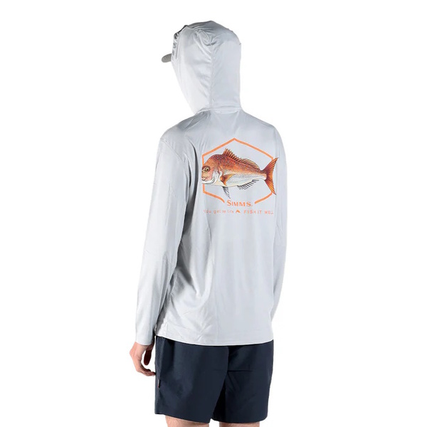 F25 Artist Solartech Hoody Snapper Light Grey