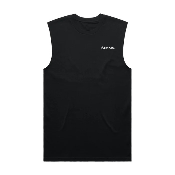 S25 Artist Tank Kingfish Black