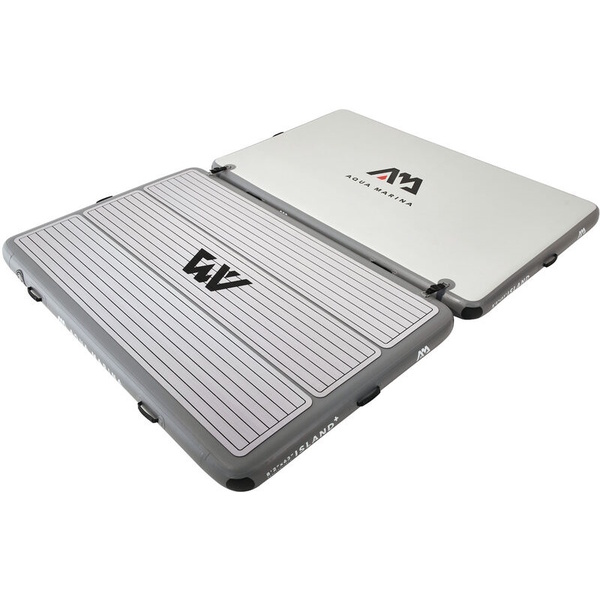 Inflatable Island Platform W/Eva Deck W/Pump W/Carry Bag