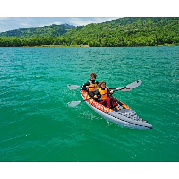 Memba-390 Touring Inflatable Kayak - 2 Person - W/Paddles