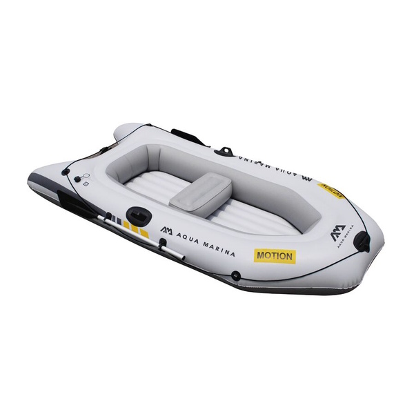 Motion Sports 8'6 Inflatable Boat W/Oars/Foot Pump