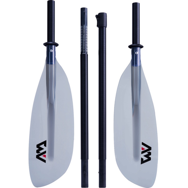Kp-2 Kayak Paddle - F/Glass 4Pc Transparent Gry Blade