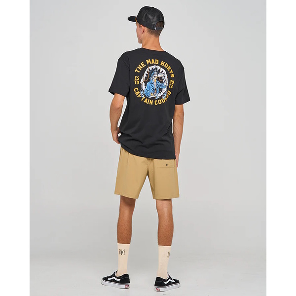 Captain Cooked Jaws Ss Tee-Black