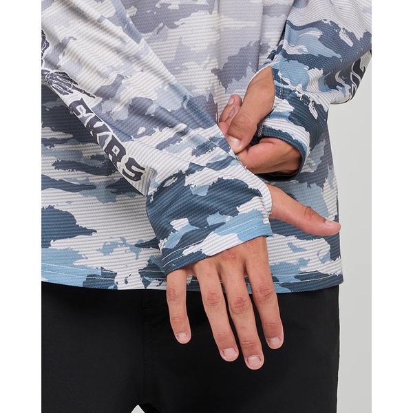 Fkrs Ahoy  Hooded Upf 50+ Fishing Jersey-Smoke