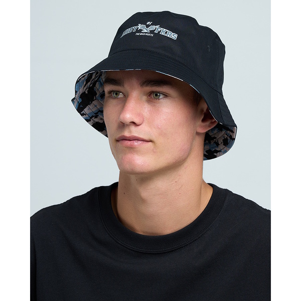 Fkrs Ahoy  Reversible Bucket Hat-Black