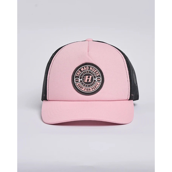 Living Hueys  Womens Twill Trucker-Dusty Lilac