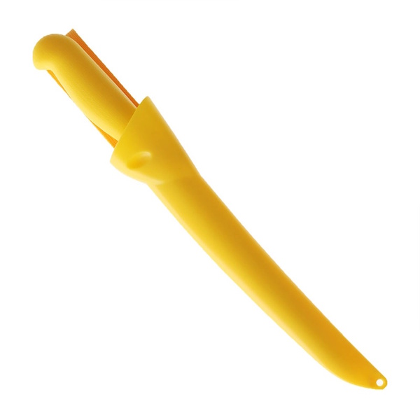 Fillet Knife - Yellow 200Mm W/Sheath