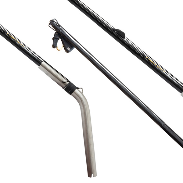 Bent Base Outrigger Set - 12' 1 Piece Black (Pair)