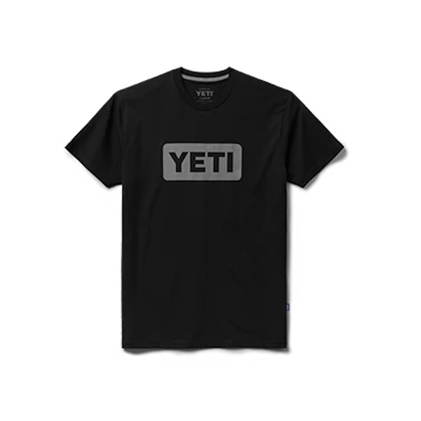 Premium Logo Badge Short Sleeve T-Shirt Black/Grey 