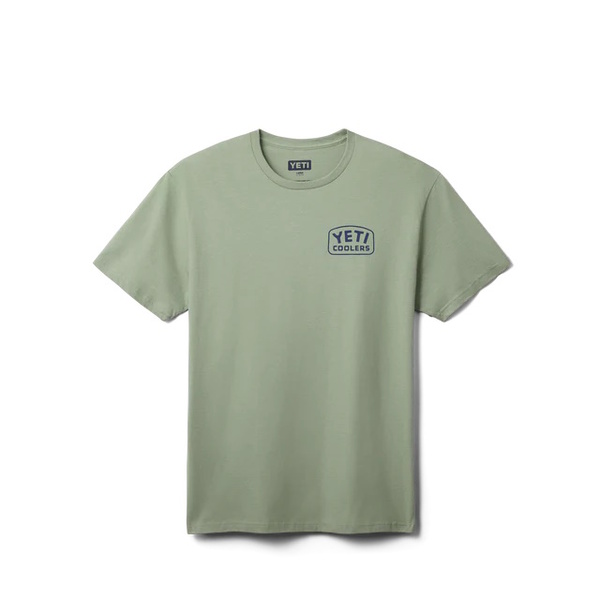 Coolers Reelin Feelin' Fishing Short Sleeve T-Shirt Olive