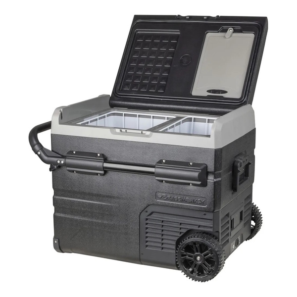 45L Portable Dual Zone Fridge/Freezer With Wheels