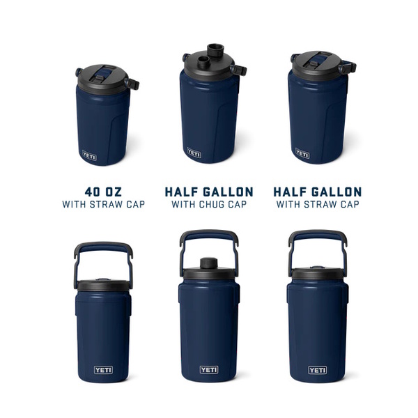 Jug 1/2 G Straw Jug - Navy