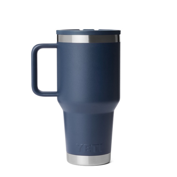 Yeti Rambler R30 Travel Mug With Lid/Straw 30Oz - Navy