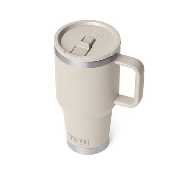 Yeti Rambler R30 Travel Mug With Lid/Straw 30Oz - Cape Taupe