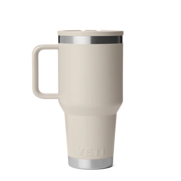 Yeti Rambler R30 Travel Mug With Lid/Straw 30Oz - Cape Taupe