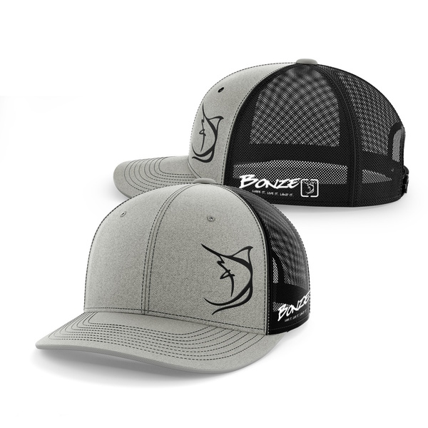 Bonze Signature Trucker Cap - Grey/Black