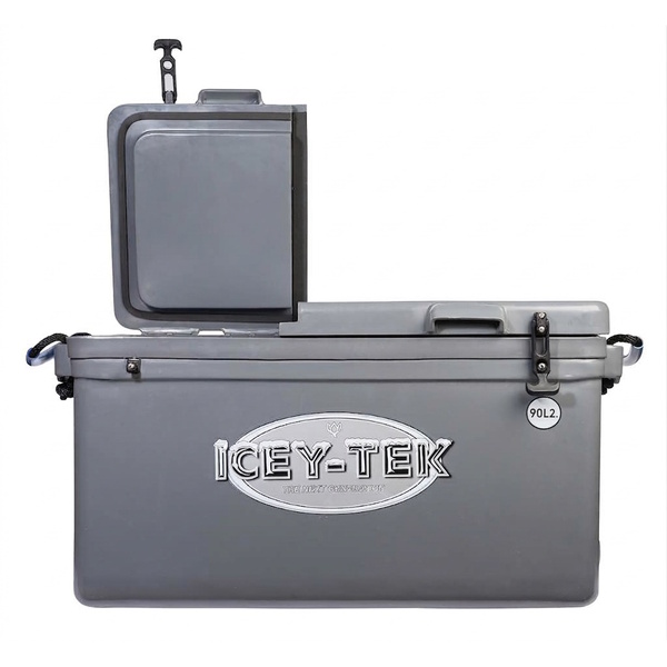 Long Ice Box Split Lids - Grey 