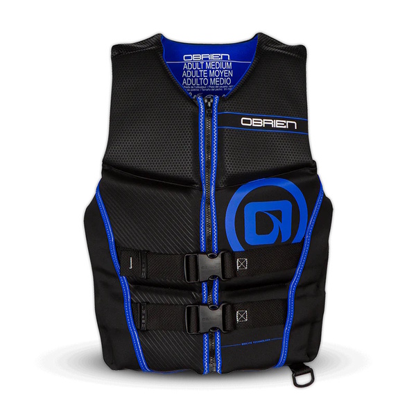 Neoprene V-Back Flex Bouyancy Vest -  Black/Blue