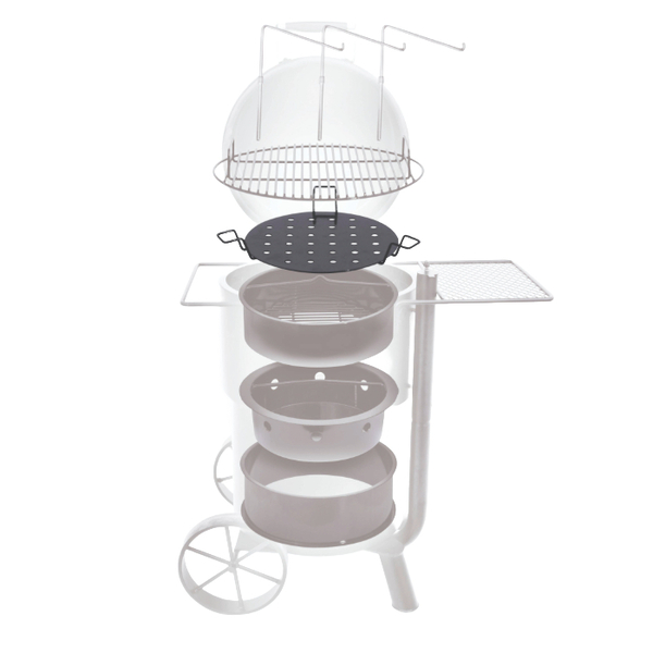 Bronco Smoker Heat Deflector