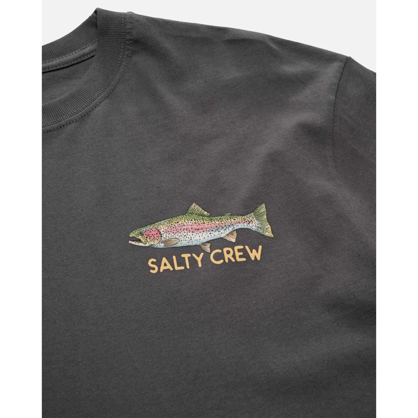 Trout Mount Premium Ss Tee Coal