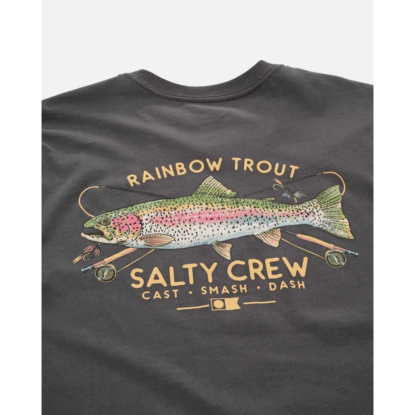 Trout Mount Premium Ss Tee Coal