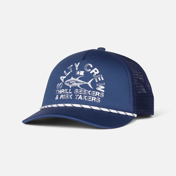 Womens Cap Pitstop Trucker Bright Navy