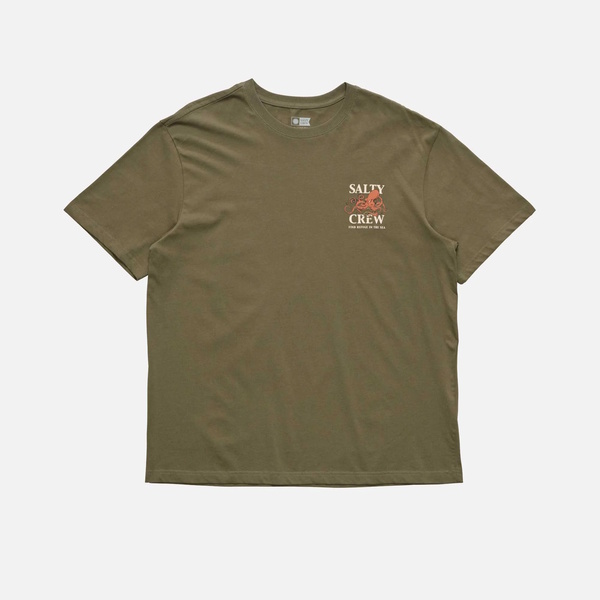 Ink Sling Classic Ss Tee Dusty Olive