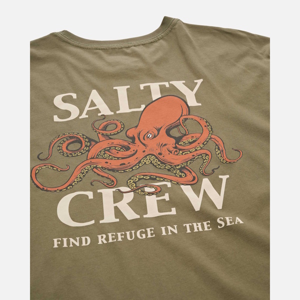 Ink Sling Classic Ss Tee Dusty Olive