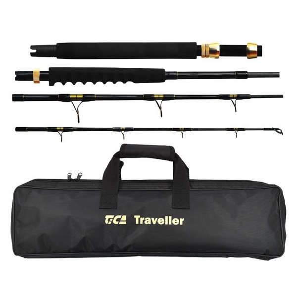 Traveller 704 4Pc 24Kg Boat / Drone Overhead Rod W/Case