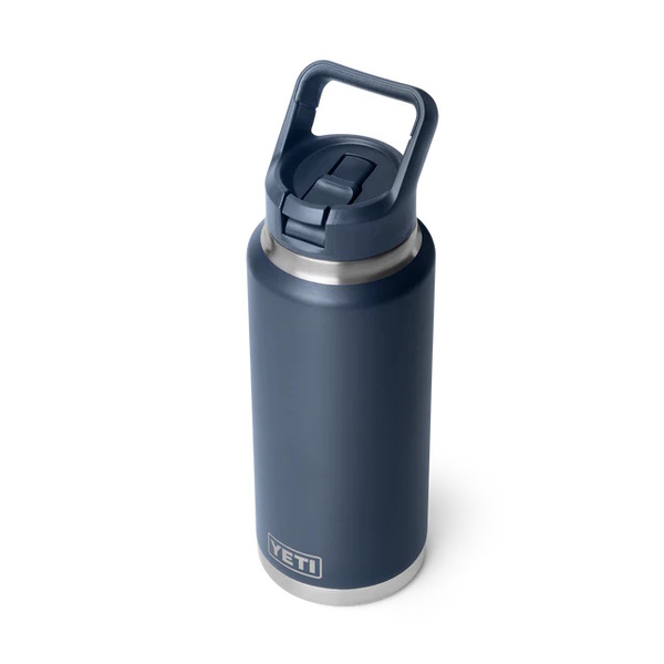 Rambler 36Oz Straw Bottle - Navy
