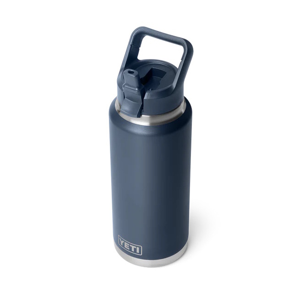 Rambler 36Oz Straw Bottle - Navy