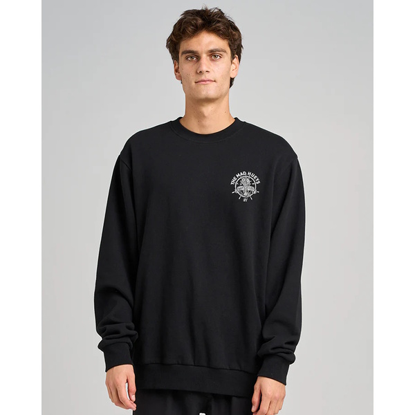 Chain Fkrs Crew Washed Black