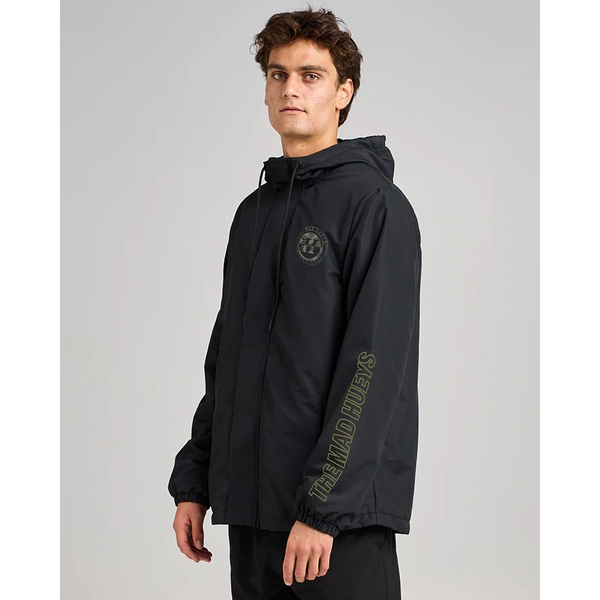 H Series Split Spray Jacket Black