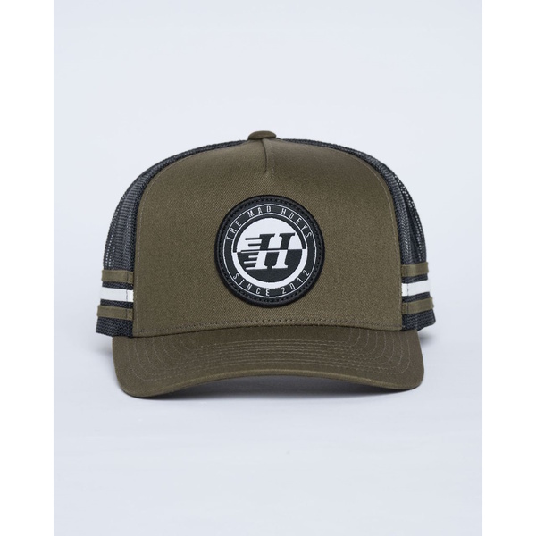 H Series Split Twill Trucker Olive