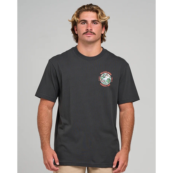 Tins Kraken Ss Tee Vintage Black