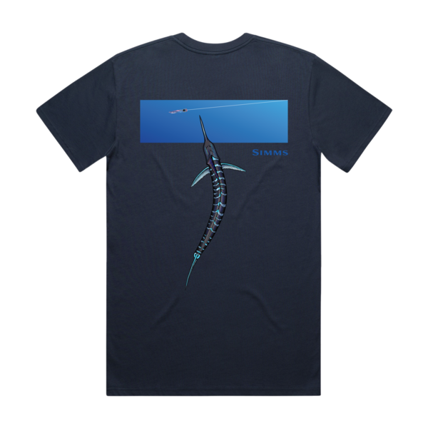 Tee Marlin Birds Eye Navy