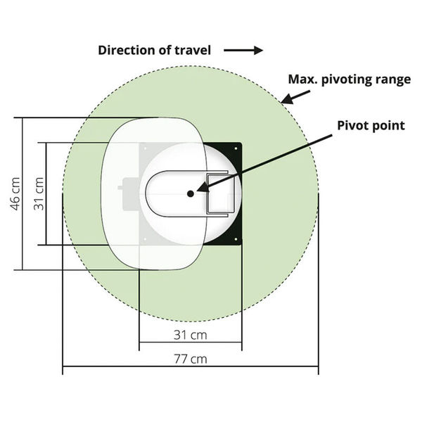 Maxi-Auto 56 Cm Automatic Satellite Dish 