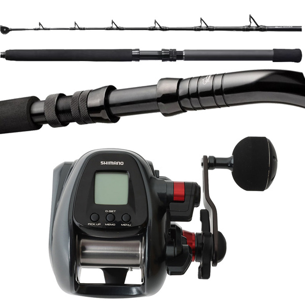 Plays 3000A Electric Status Bluewater Bent Butt Electric Deep Drop Combo