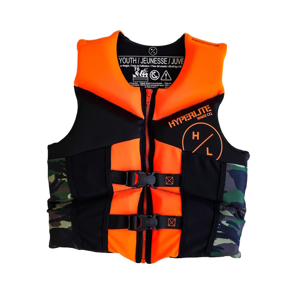 Neoprene Youth Watersports Pfd Vest 29-40Kg 