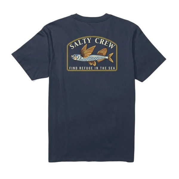 Fly Home Classic Ss Tee Navy