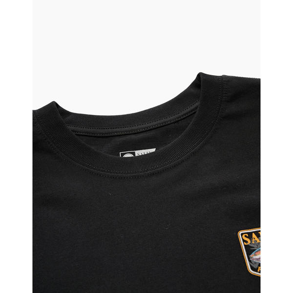Big Blue Fill Premium Ss Tee Black