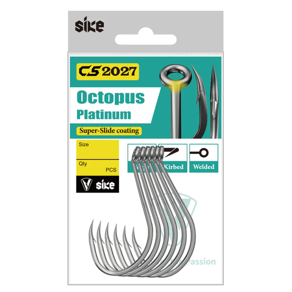 Hook Octopus Platinum Prepack