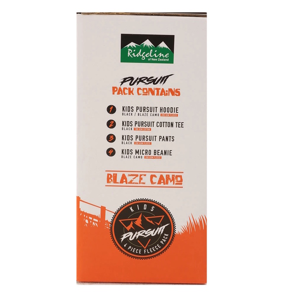 Kids Pursuit Ii Pack Black Blaze